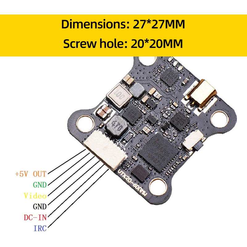JHEMCU VTX20-600 5.8G 40CH FPV - đánh giá và giá Skyzone Sky04O Pro Fpv Goggles